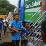 Caminhão escola do Luz do Saber vai até aos estudantes