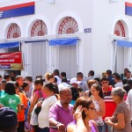 Inauguração da Casas Bahia na rua do Comércio, no Centro de Maceió