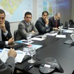Secretário Luiz Otávio Gomes reúne com o secretário Dário César no sentido de dar apoio as ações de segurança no Estado