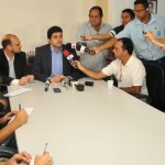 Prefeito Rui Palmeira apresenta em entrevista coletiva pacote de medidas para melhorar o trânsito em Maceió