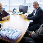 Empresário German Eframovich anuncia aumento nos investimentos no estaleiro em encontro com o governador Teotonio Vilela Filho e o secretário Luiz Otávio Gomes em São Paulo