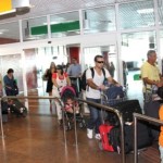 Muitos turistas oriundos da Argentina e de São Paulo desembarcaram no Aeroporto Zumbi dos Palmares