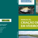 Capa do Manual de Criação de Peixes em Viveiros  da Codevasf