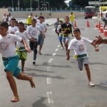 Projeto incentiva a prática do esporte e estimula a cidadania entre as crianças