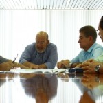 Presidente da Fiea José Carlos Lyra conversa com empresários e secretários sobre o reinício da obra do Vale do Reginaldo