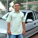 Comerciante Cristiano Silva instalou o GNV no seu automóvel para economizar