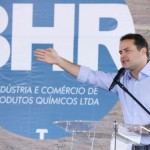 Renan Filho, no lançamento da indústria BHR, no Polo José Aprigio Vilela