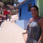 Obras mudaram a vida da promotora de vendas, Joelma Moreira, moradora da grota há mais de vinte anos