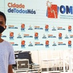 Esdras Santos, aluno da Escola Municipal Doutor Pompeu Sarmento, se inscreveu na OM² com boas expectativas