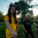 Irmãs Emilayne Aparecida, Milena Alves e Mirella Cristina da Silva, de São Roque de Minas