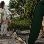 Modelo Luiza Brunet estrela a nova campanha da MOB feminina, no litoral norte alagoano