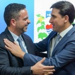 Paulo Dantas recebe o ministro Silvio Filho