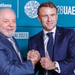 Presidente Lula e o presidente da França Emmanuel Macron fecham parceria de ajuda à Floresta Amazônica
