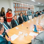 Governador Paulo Dantas em reunião com membos do CNJ