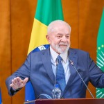 Presidente Lula, durante coletiva de imprensa, na Etiópia